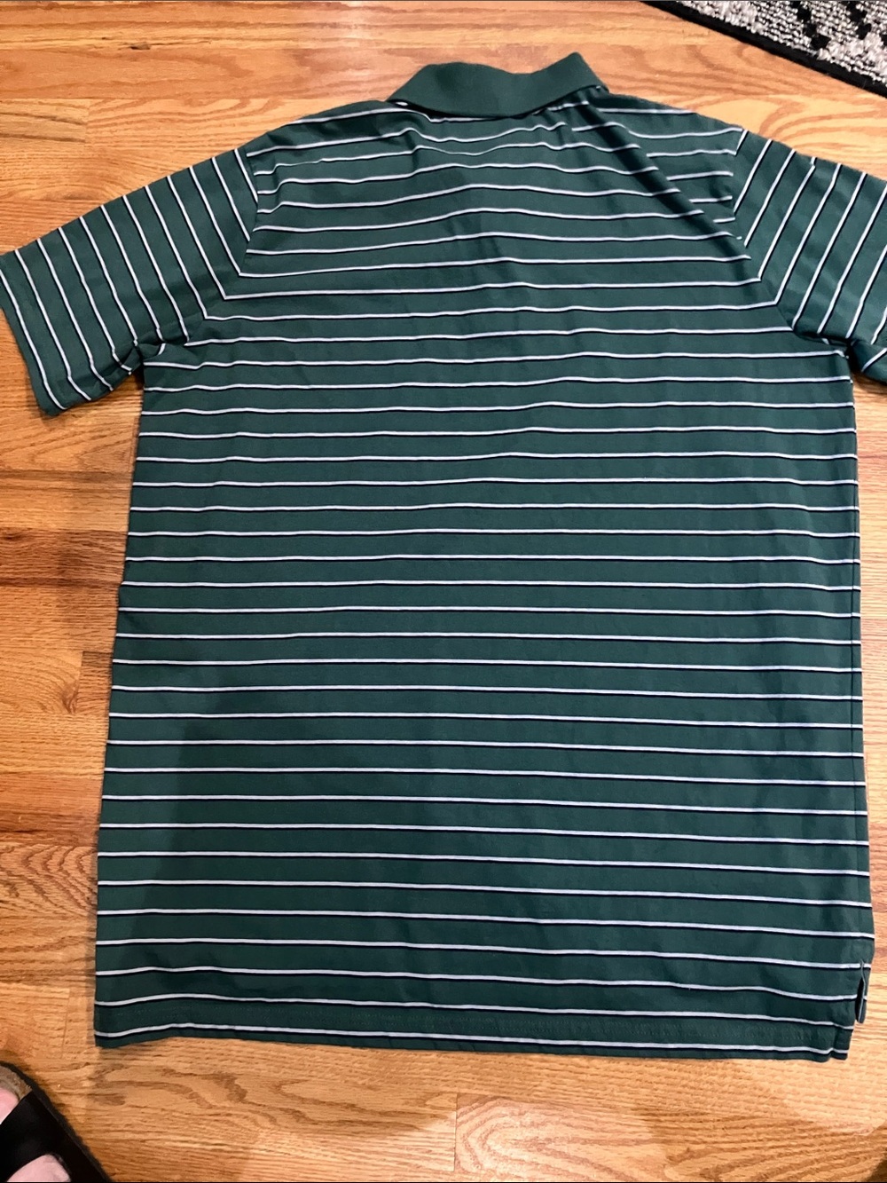 Foundry Green & Gray Striped Polo Sz 2XT with GH Bass Gray Short 40x10 EUC - Picture 4 of 9